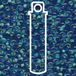 Magatamas 4mm Mint Green Lnd Sapphire -apx 24gm - MA4-F31-TB