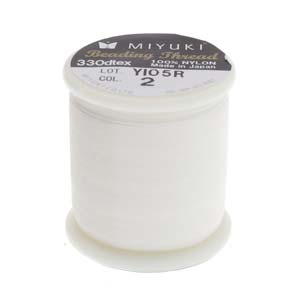 Miyuki Beading Thread Eggshell-50 Meter Spool