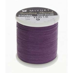 Miyuki Beading Thread Purple-50 Meter Spool