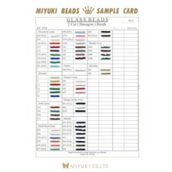 Miyuki Card Hexagon 8-0 #863-2