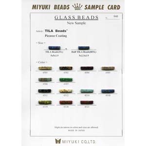 Picasso Coating Tilas Half Tilas Sample Card