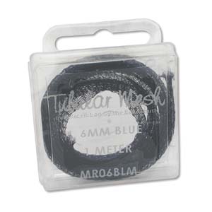 Metal Ribbon 6mm Blue 1 Meter