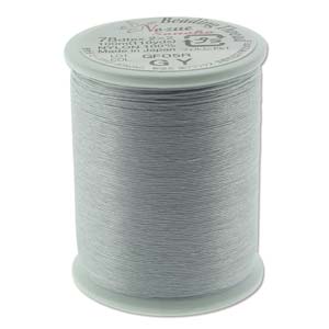 Nozue Sonoko 78dtex=0 Beading Thread Grey Spl