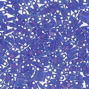 Quarter Tila Matte Trans Cobalt Ab 50 Gm/bg - QTL151FR