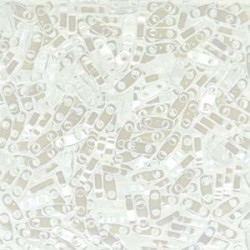Quarter Tila White Opaque Luster-50gm/bg - QTL420 Quarter Tila White Opaque Luster-50gm/bg - QTL420