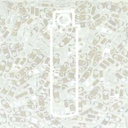 Quarter Tila White Opaque Luster-7.2gm/tb - QTL420-TB Quarter Tila White Opaque Luster-7.2gm/tb - QTL420-TB
