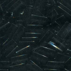 Rectangle 4x9mm Black -100gm/bg - REC49-401