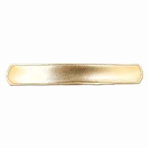 Leather Snap Bracelet 30mm Gold- Bag Of 10