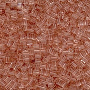 Tr Lt Tea Rose Miyuki 3mm Cube 250 Gram - SB3-155
