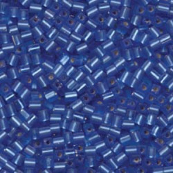 Matte S/l Sapphire Miyuki 3mm Cube 250 Gram - SB3-19F