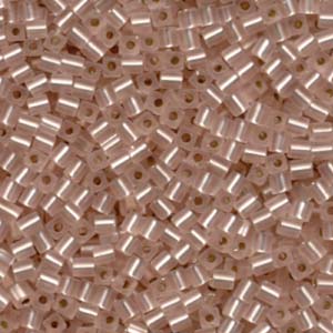 Matte S/l Lt Blush Miyuki 3mm Cube 250 Gram - SB3-23F