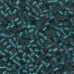 Matte S/l Teal Miyuki 3mm Cube 250 Gram - SB3-2425F