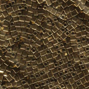 Met Bronze Miyuki 3mm Cubes 250gm - SB3-457