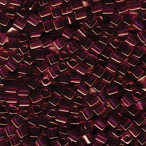 Miyuki 4mm Square 250 Gram Bag Cinnamon Gold Luster - SB4-2441