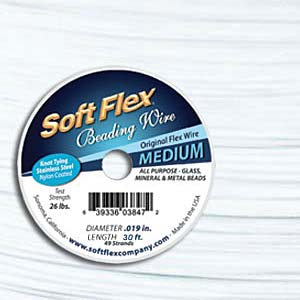 Soft Flex .019 Dia White Quartz-30ft