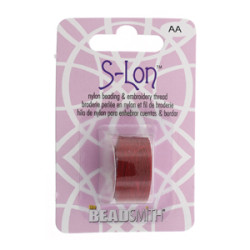 S-lon Aa Thread Red 45 Meters/card