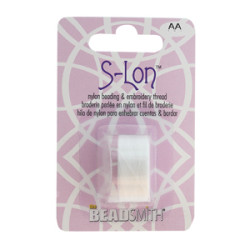 S-lon Aa Thread White 45 Meters/card