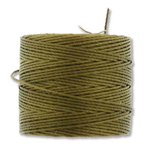 S-lon Bead Cord Antique Gold 77yd-tube Of 4