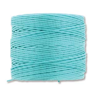 S-lon Bead Cord Aqua 77yd-tube Of 4