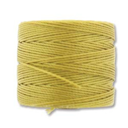 S-lon Bead Cord Light Maize 77yd-tube Of 4