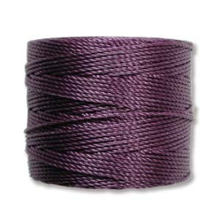 S-lon Bead Cord Med Purple 77yd-tbe Of 4
