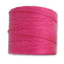 S-lon Bead Cord Magenta 77yd-tube Of 4