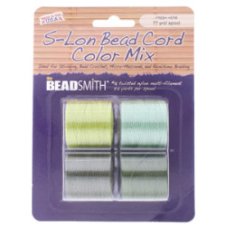 S-lon Bead Cord Fresh Herbs Mix 4spl/cd