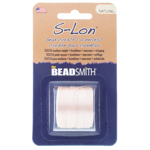 S-lon Bead Cord Tex 210 1/cd Natural