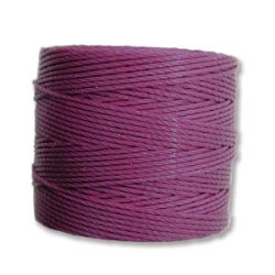 S-lon Bead Cord Plum 77yd-tube Of 4