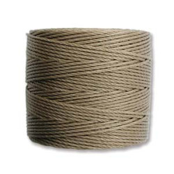 S-lon Bead Cord Sand 77yd-tube Of 4