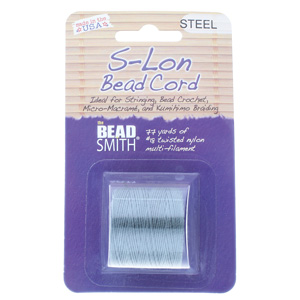 S-lon Bead Cord Steel 77yd-1/cd