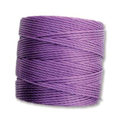 S-lon Bead Cord Violet 77yd Tube Of 4