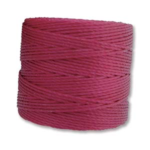 S-lon Bead Cord Wineberry 77yd-tube Of 4