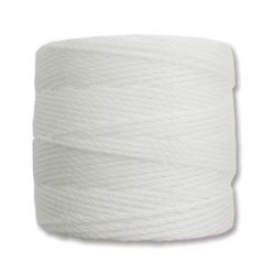 S-lon Bead Cord White 77yd-tube Of 4