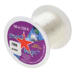 Stretch Magic .5mm Clear 100 Meter Spool- Boxed