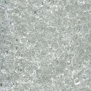 Spacer 3x1.3mm Crystal -100gm/bg - SPR3-131