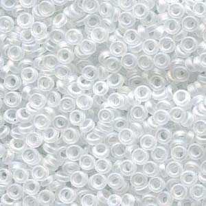 Spacer 3x1.3mm Crytsal Matte Ab -100gm/bg - SPR3-131FR