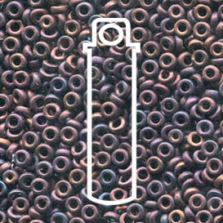 Spacer 3x1.3mm Metallic Dk Rasp Iris -apx 8gm/tb - SPR3-2005-TB Spacer 3x1.3mm Metallic Dk Rasp Iris -apx 8gm/tb - SPR3-2005-TB
