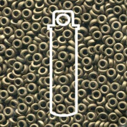 Spacer 3x1.3mm Metallic Dk Bronze -apx 8gm/tb - SPR3-2006-TB Spacer 3x1.3mm Metallic Dk Bronze -apx 8gm/tb - SPR3-2006-TB