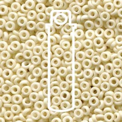 Spacer 3x1.3mm Matte Opaque Cream -apx 8gm/tb - SPR3-2021-TB Spacer 3x1.3mm Matte Opaque Cream -apx 8gm/tb - SPR3-2021-TB