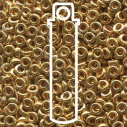 Spacer 3x1.3mm Galvanized Gold -apx 8gm/tb - SPR3-4202-TB Spacer 3x1.3mm Galvanized Gold -apx 8gm/tb - SPR3-4202-TB