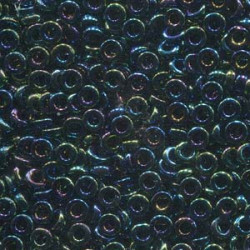 Spacer 3x1.3mm Blue Iris Metallic -100gm/bg - SPR3-455 Spacer 3x1.3mm Blue Iris Metallic -100gm/bg - SPR3-455