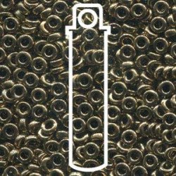 Spacer 3x1.3mm Bronze Metallic -apx 8gm/tb - SPR3-457-TB Spacer 3x1.3mm Bronze Metallic -apx 8gm/tb - SPR3-457-TB