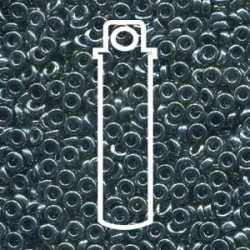 Spacer 3x1.3mm Dyed Opaque Dark Purple-apx 8gm/tb - SPR3-464-TB Spacer 3x1.3mm Dyed Opaque Dark Purple-apx 8gm/tb - SPR3-464-TB
