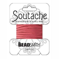Rayon Soutache Rose- 3yd/cd-3 Cards/bag