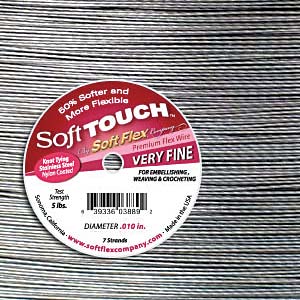 Soft Touch .010 Dia Satin Silver-1000ft