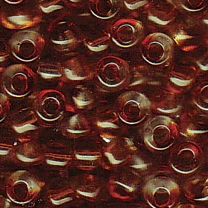 4mm Irrg Round 2 Tone Clear/ Topaz-250 Gm - TB4-3902