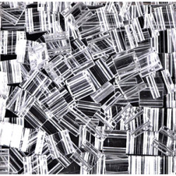 Tila Bead 5mm Crystal -50 Gm Bag - TL131