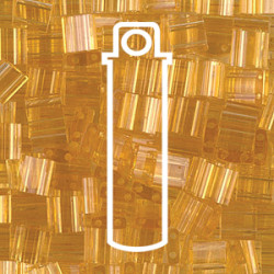 Tila Bead 5mm Transp Pale Topz-apprx 7.2 Gm/tb - TL132-TB