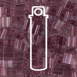 Tila Bead 5mm Smoky Amy -apprx 7.2 Gm/tb - TL142-TB